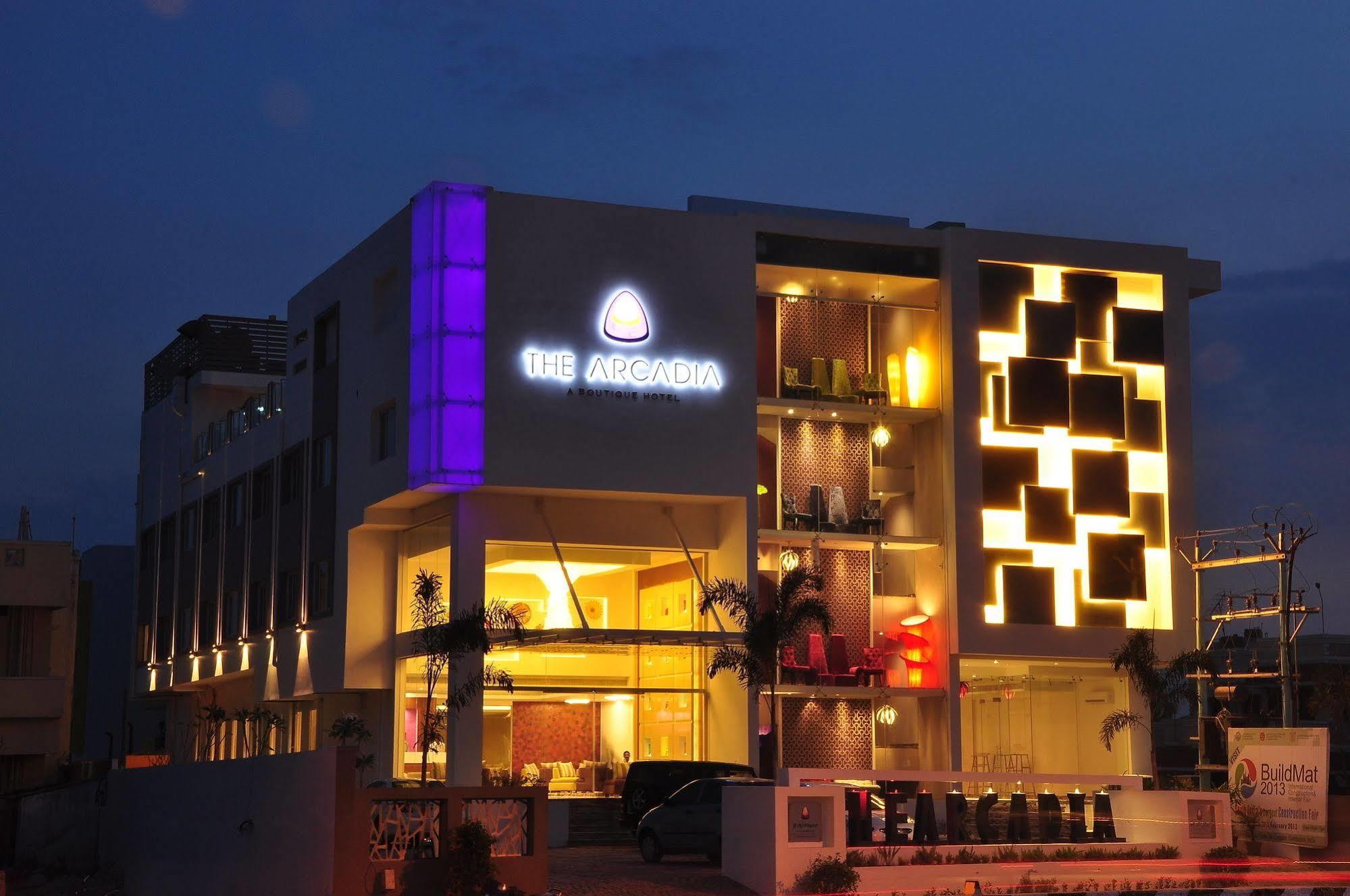 The Arcadia Hotel Coimbatore Eksteriør billede